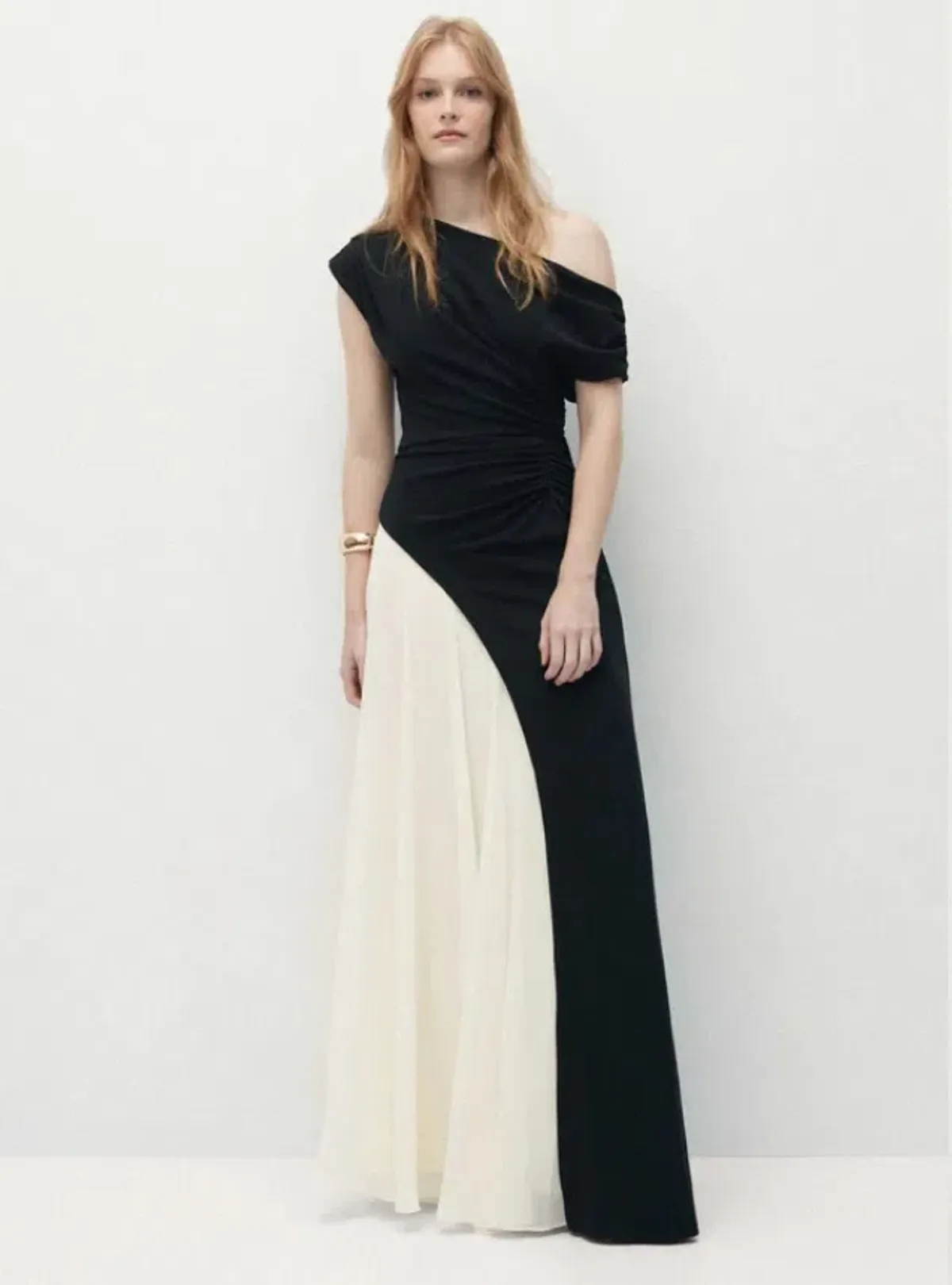 Sheike Celine Maxi Dress Black Contrast Size 8 - Image 1
