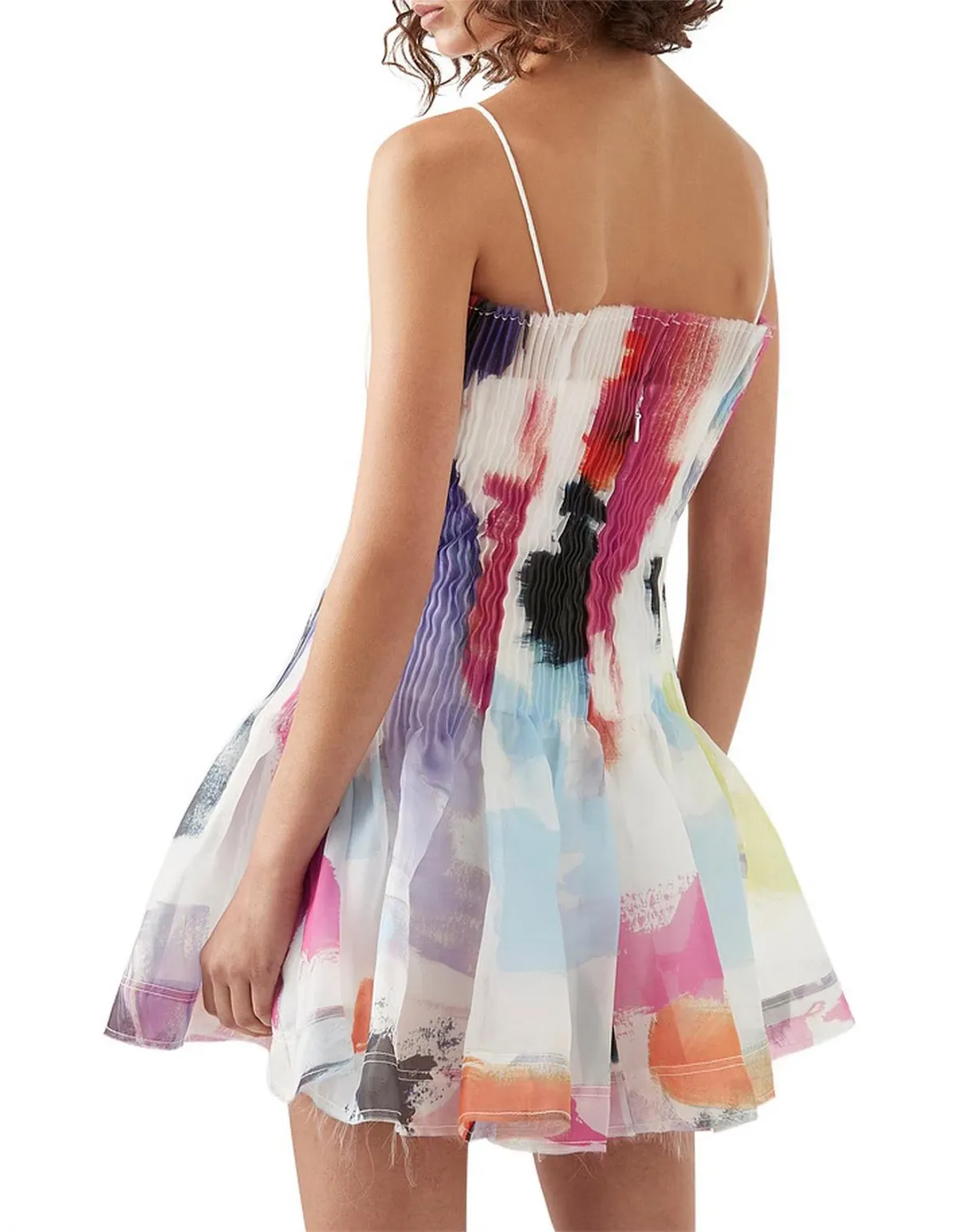 AJE CELESTIAL PLEATED MINI DRESS 14 - Image 6