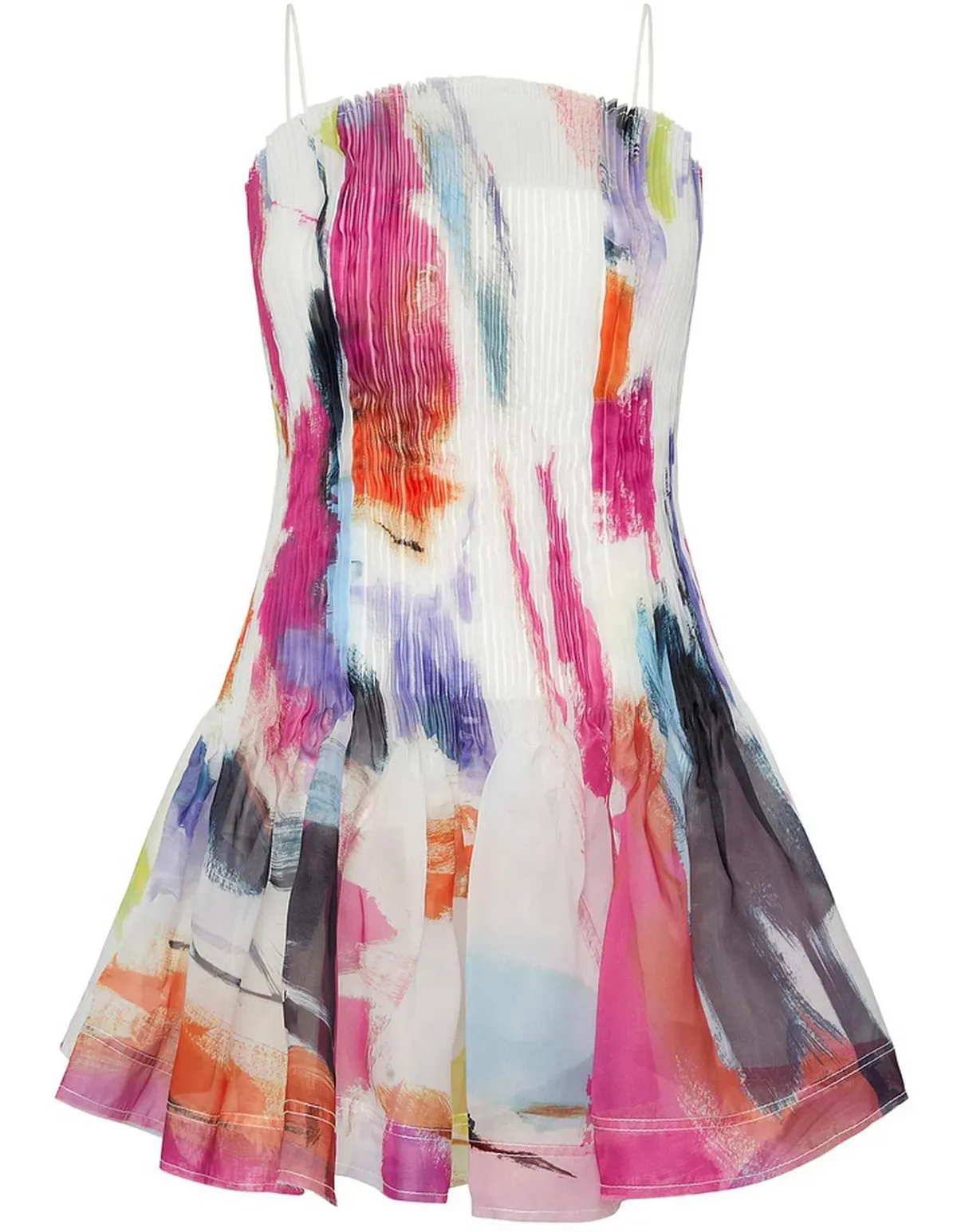 AJE CELESTIAL PLEATED MINI DRESS 14 - Image 3