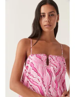 AJE WILLOW SWEETHEART MINI DRESS for rent on The Volte - image 6