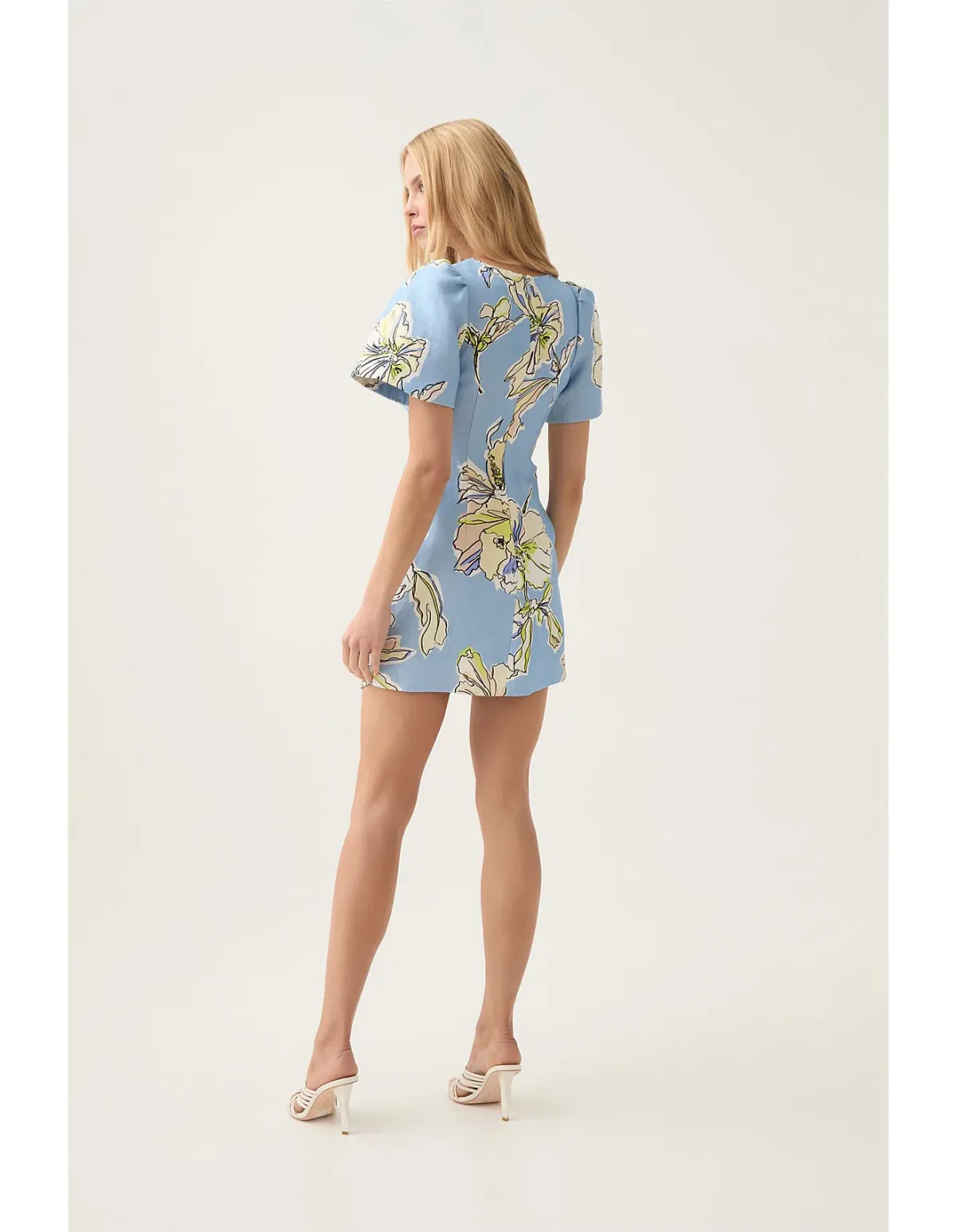 AJE PRESENCE TWISTED MINI DRESS SIZE 14 - Image 4