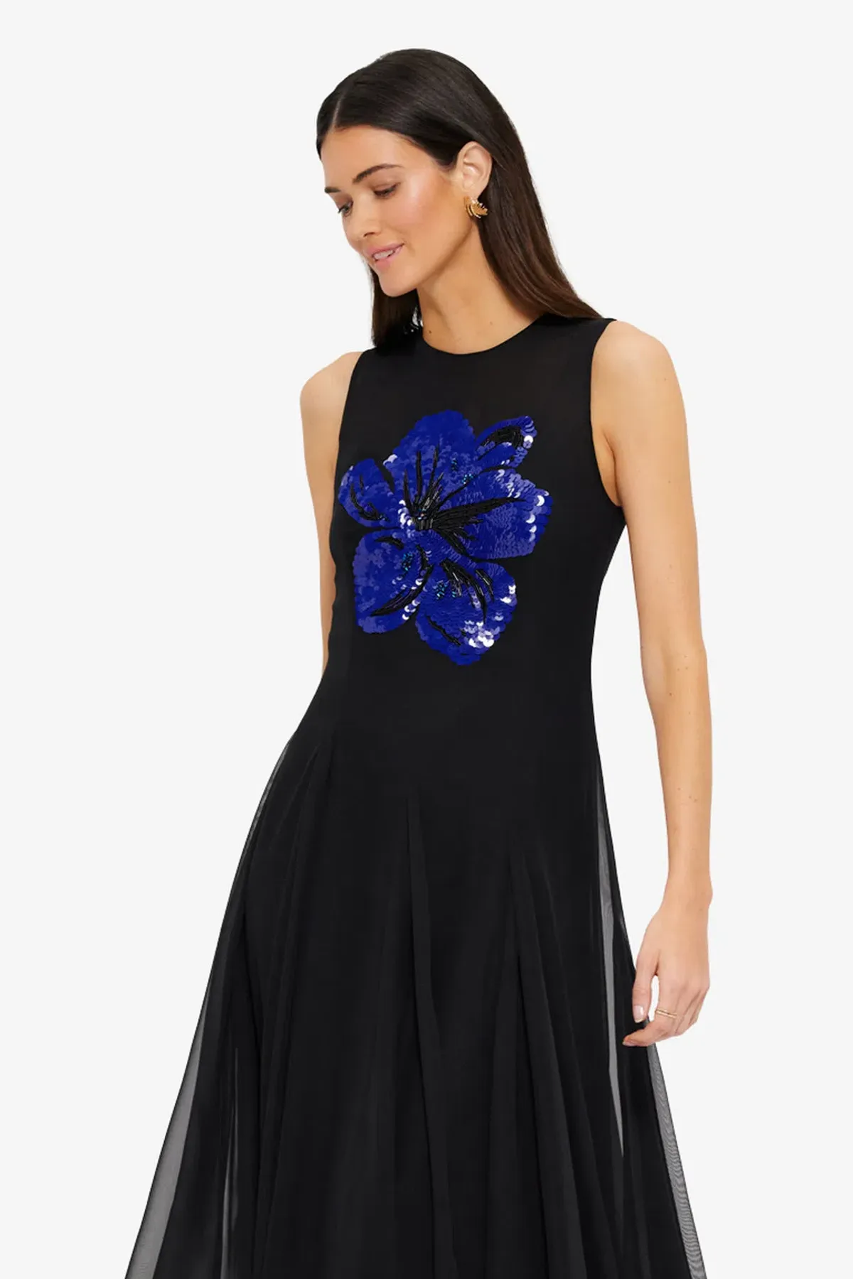 Leo Lin Linnea Embellished Maxi Dress | Size 8 - Image 2