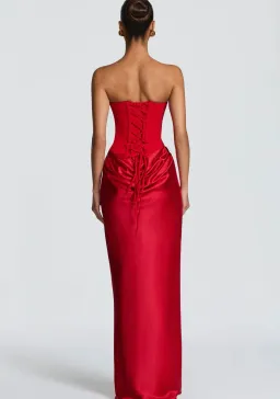 BABYBOO MAGGIE MAXI DRESS RED S for rent on The Volte - image 2