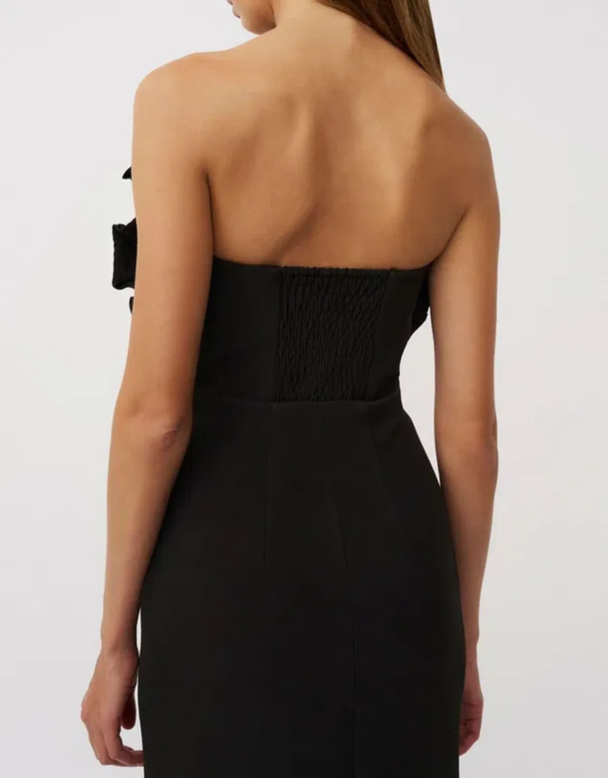 BY JOHNNY Anais Structured Strapless Dress Gown | Size 10 - Image 5
