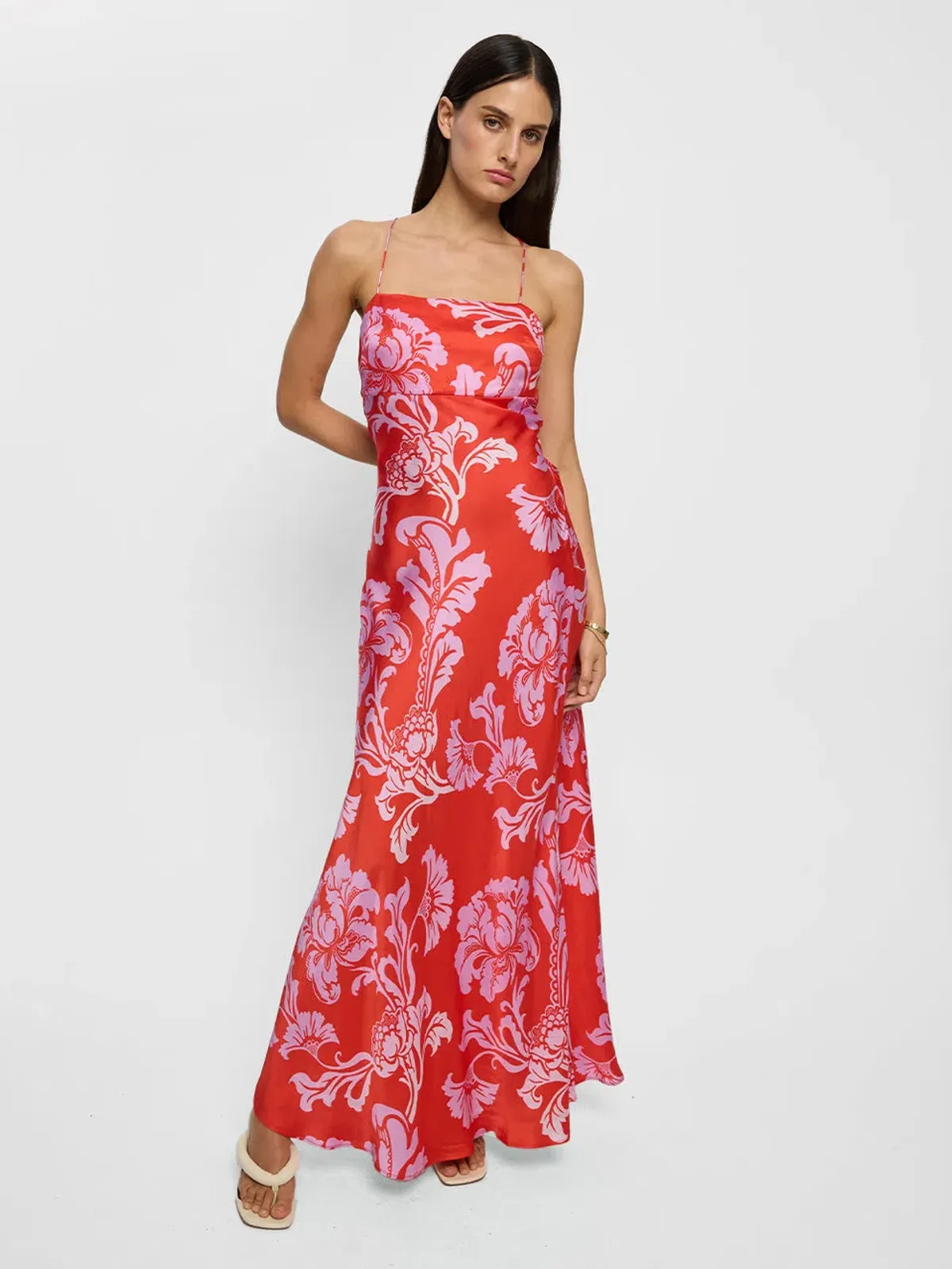 Kivari Olina Strappy Maxi Dress Size 12 - Image 1