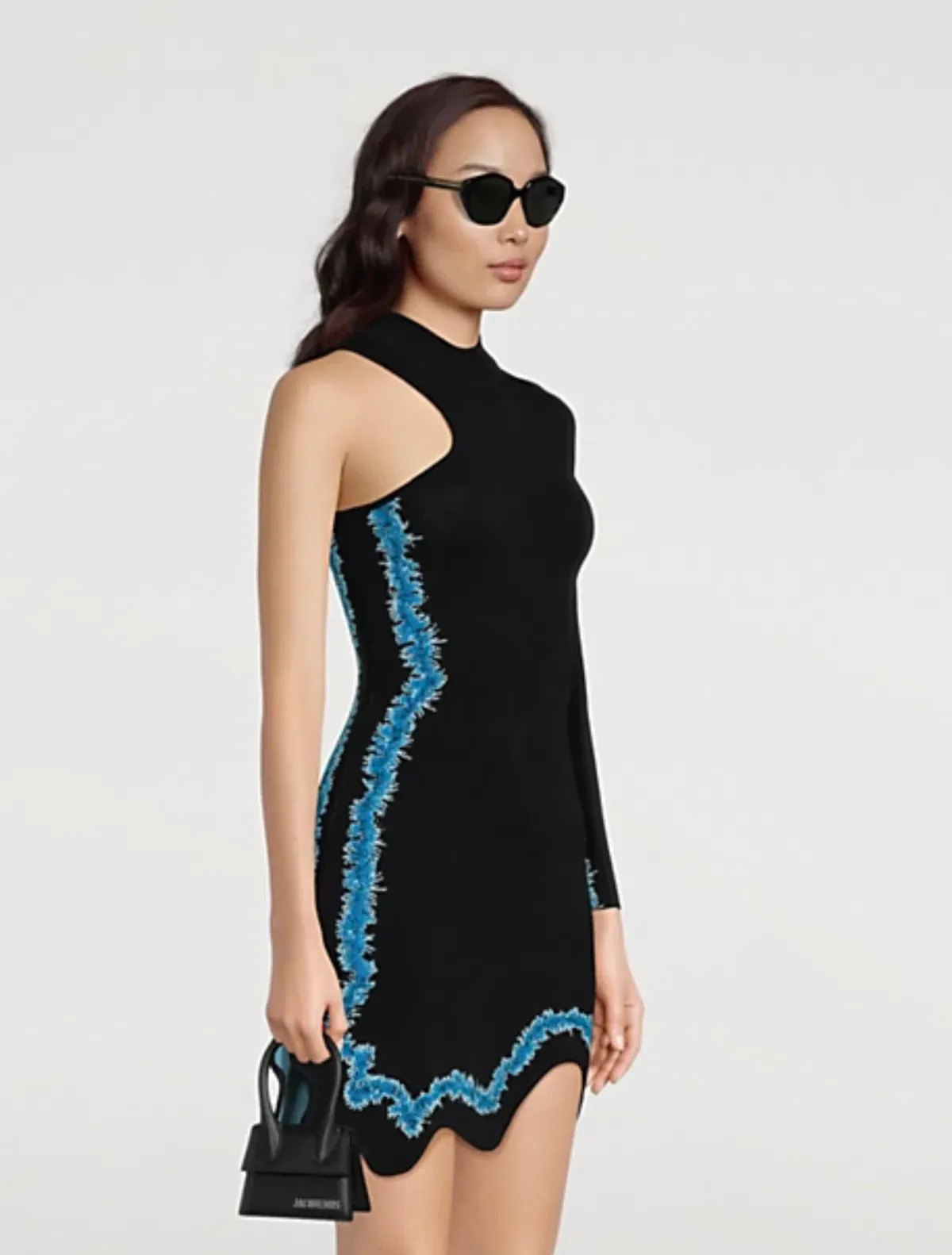 PH5 Manta Wavy One-Sleeve Mini Dress size M - Image 4
