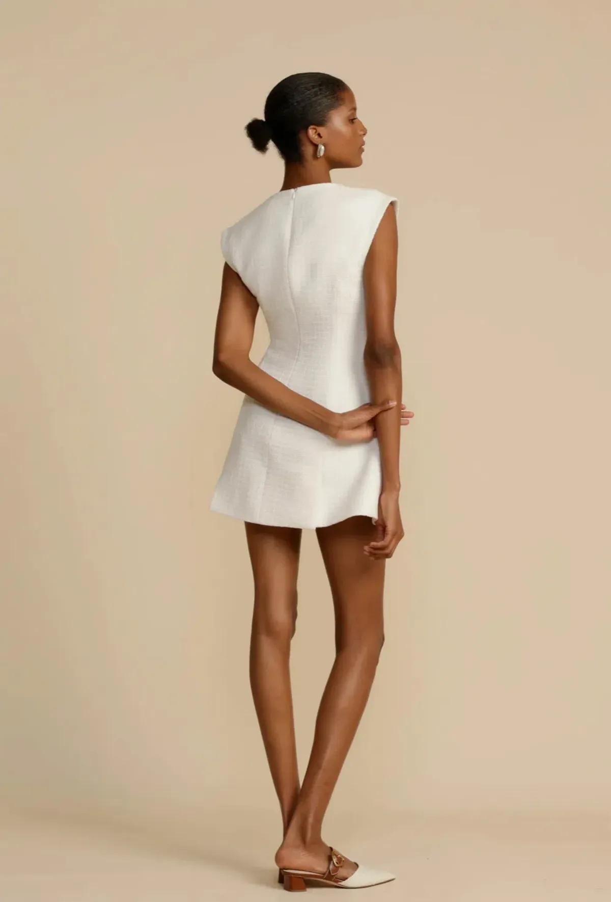 ARCINA ORI -Camille Dress White - Image 2