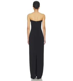 Rachel Gilbert Rydell Gown Black Size 3/AU12 for rent on The Volte - image 2