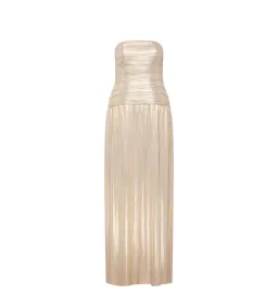 Manning Cartell Love And Lustre Maxi Dress Gold Size 10 for rent on The Volte - image 5