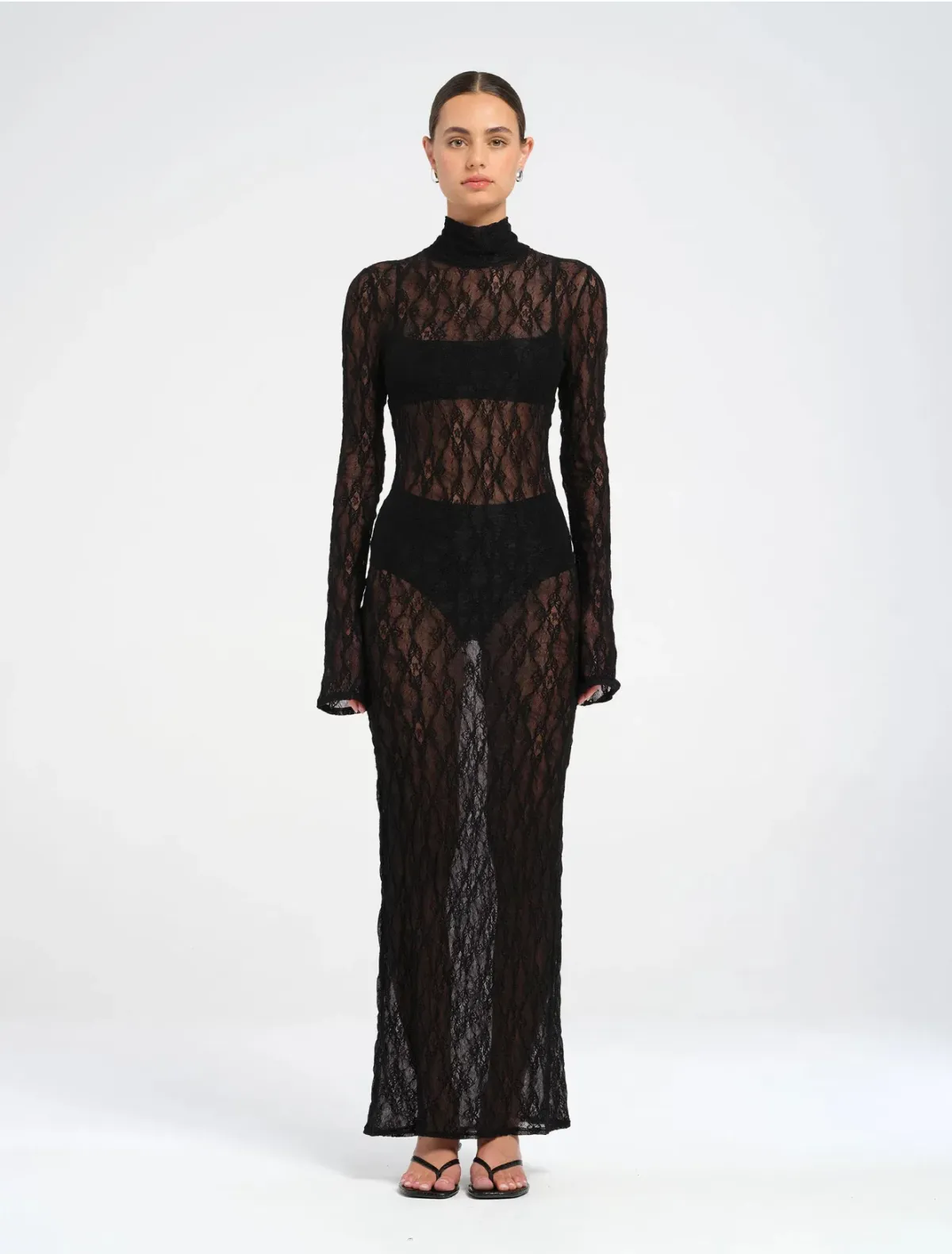 Dante Maxi Dress Size 6 Black - Image 1