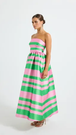 Pasduchas Gigi Strapless Midi Dress Size 10 for rent on The Volte - image 2