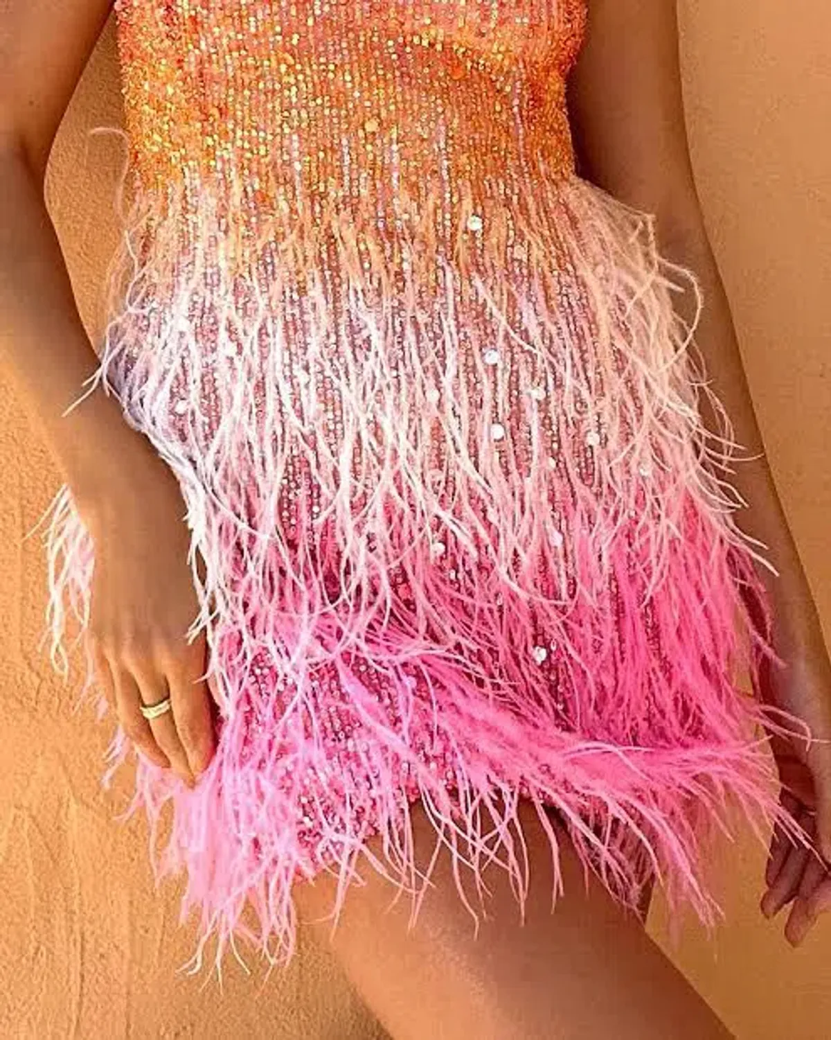 Nadine Merabi Cassie Sunset dress size M (12) - Image 2