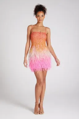 Nadine Merabi Cassie Sunset dress size M (12) for rent on The Volte - image 1