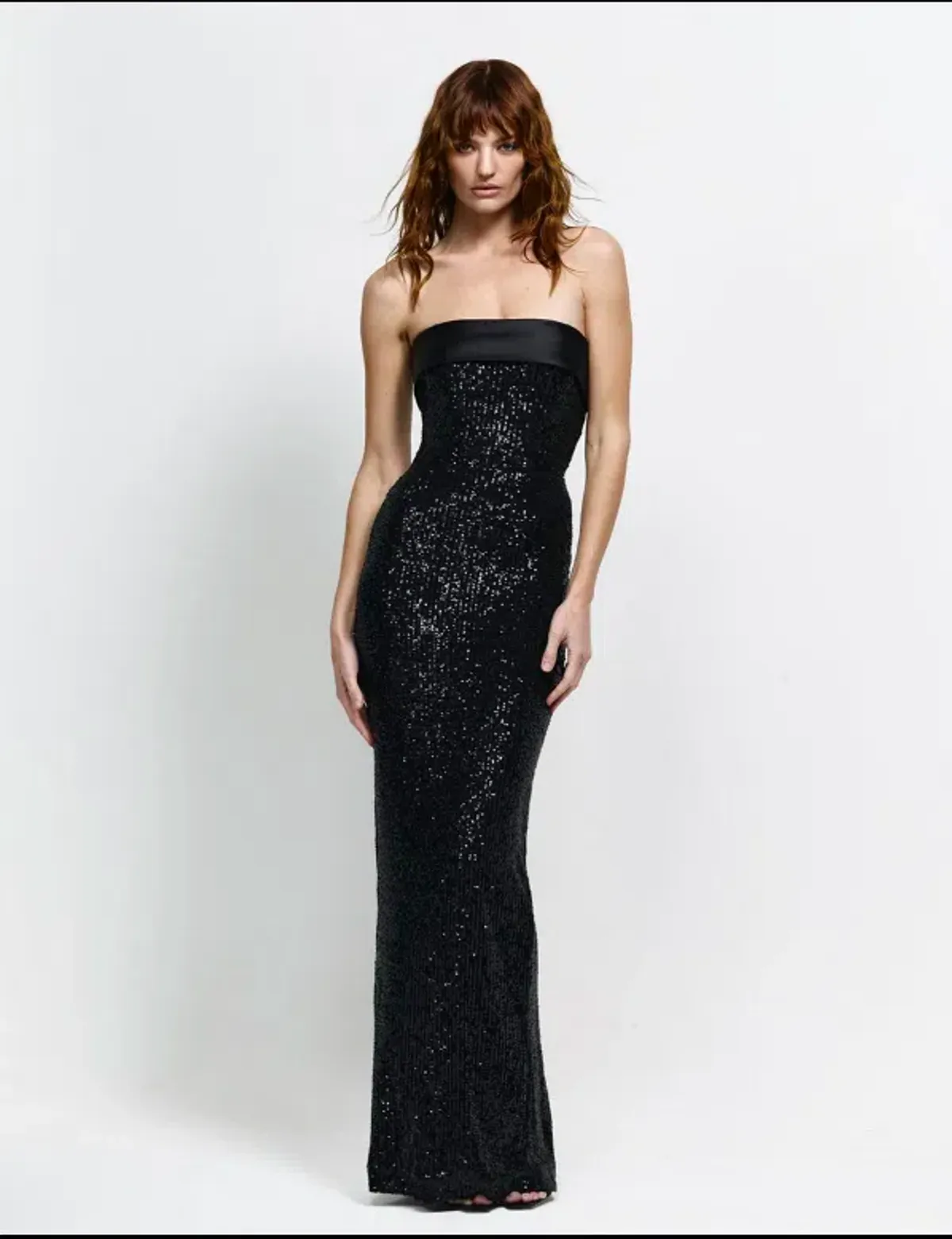 Effie Kats Thalia Gown Black Sequin - Image 1