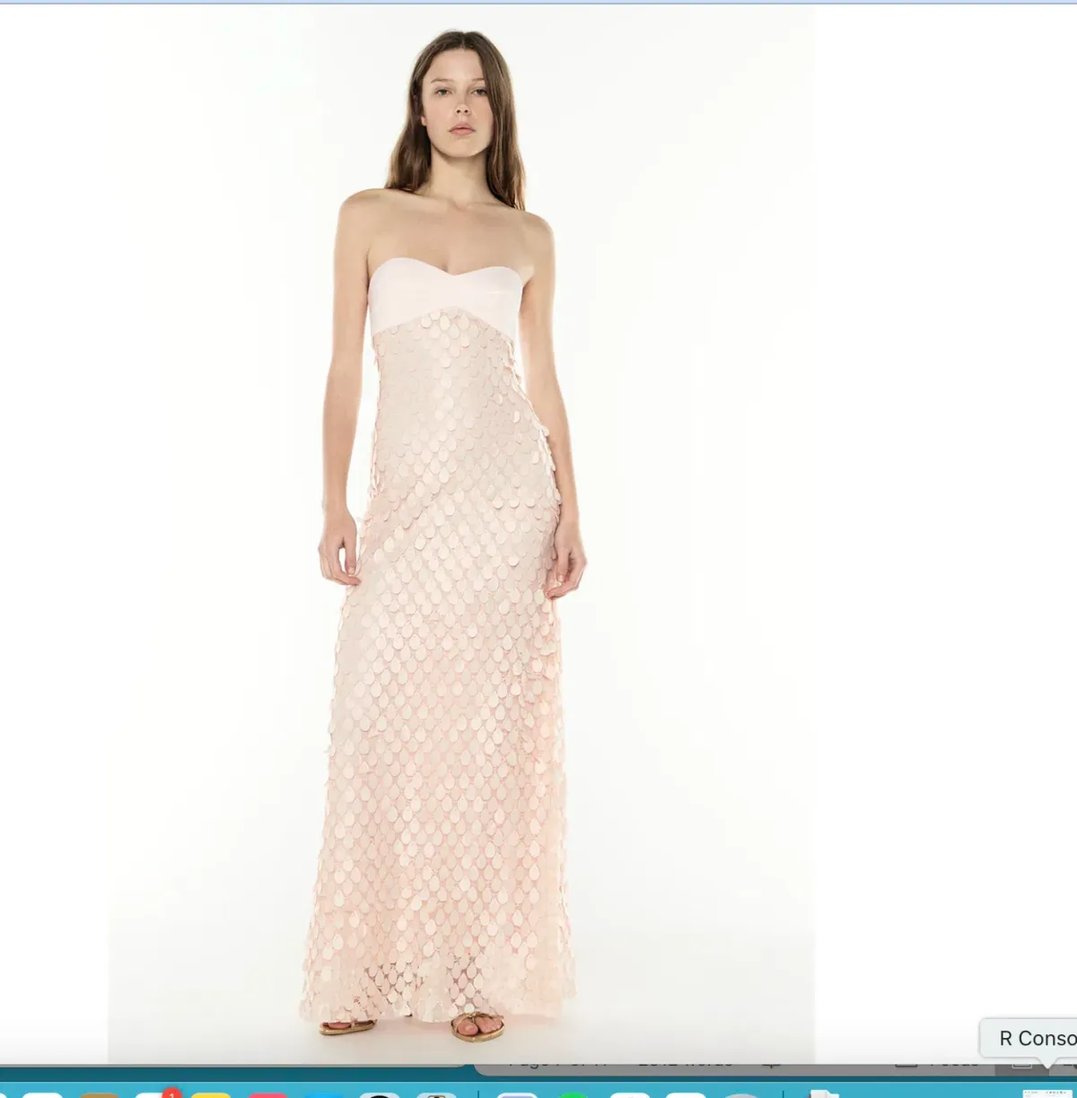 Manning Cartell Supreme Extreme Balconette Dress Pink Size 8 - Image 1