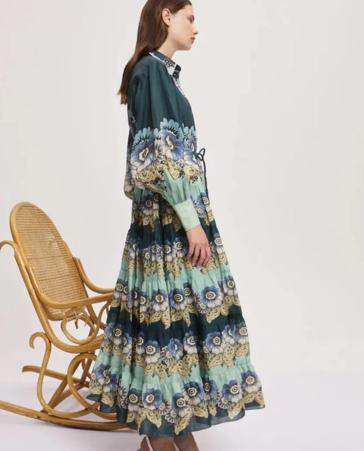 Alemais Maddalena Shirtdress size 12 - Image 2