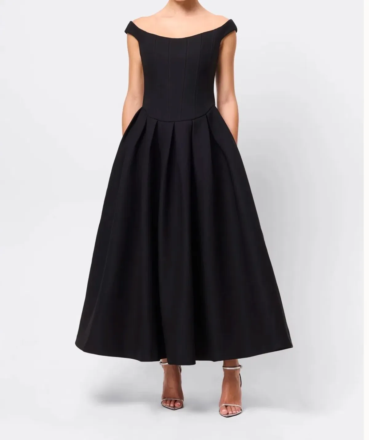 Mossman Adoration Maxi Dress - black - Size 10 - Image 1