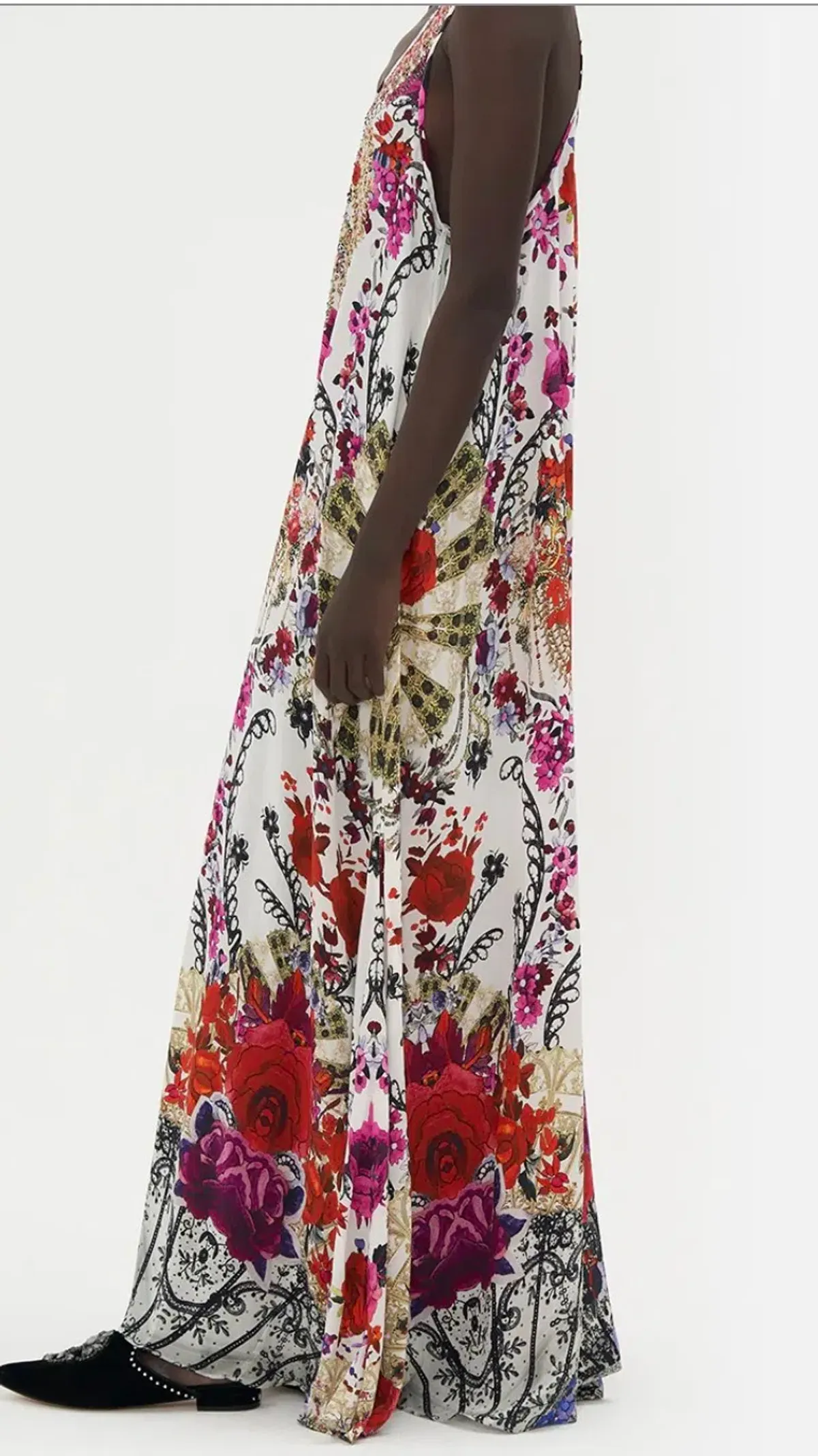 Camilla Reign of roses v neck racerback dress s.XXL - Image 5