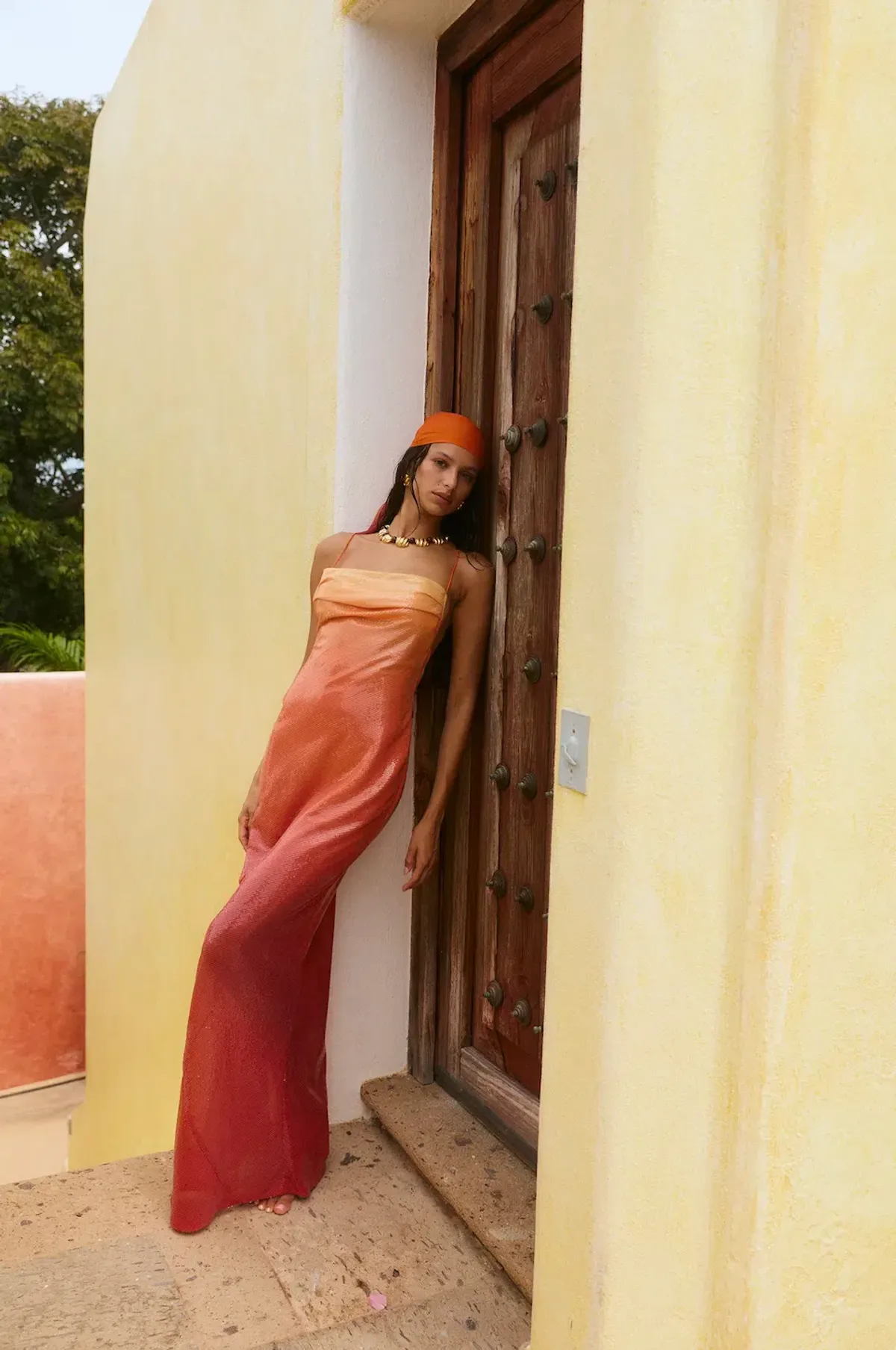 BYDEE NEOMI MAXI DRESS IN SOL. SIZE S / AU 8 - Image 4