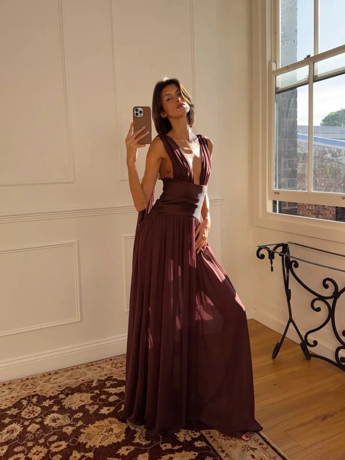 ARCINA ORI RAMONA DRESS CACAO SIZE M (10 AU) - Image 10
