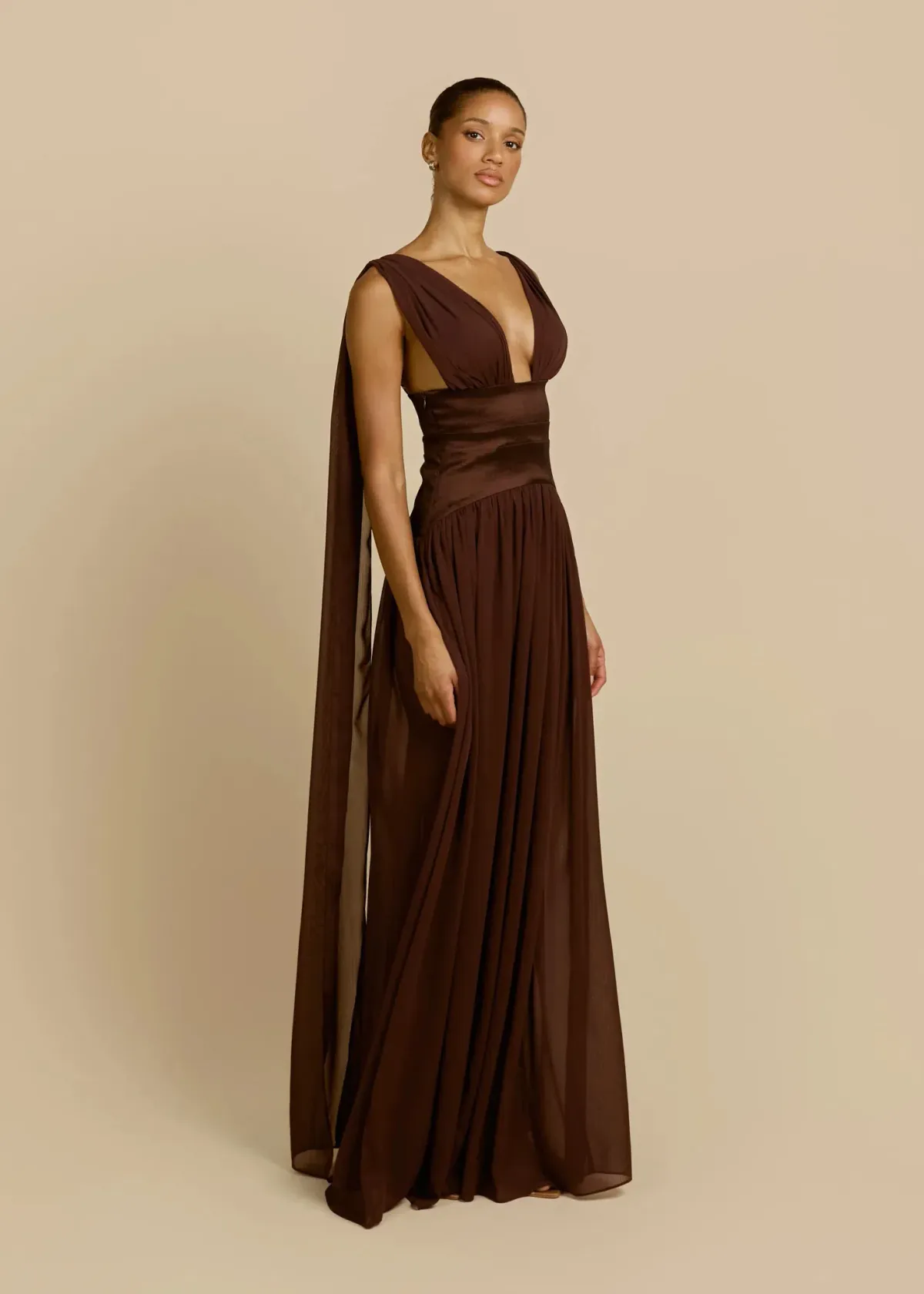 ARCINA ORI RAMONA DRESS CACAO SIZE M (10 AU) - Image 5