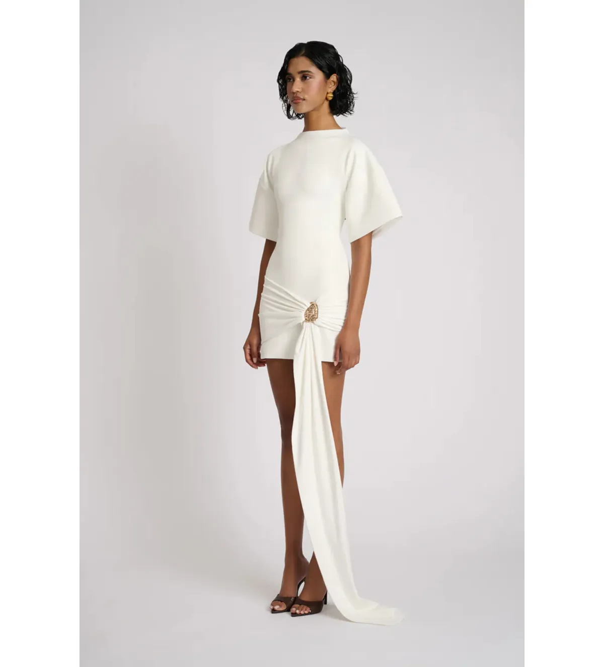 Eliya the Label Maxine Mini Dress White Size 10 - Image 7
