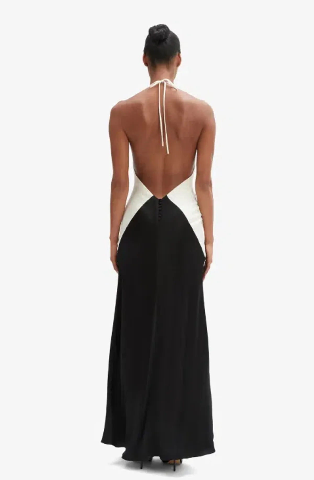 Bardot - Yve Contrast Halter Dress - Image 2