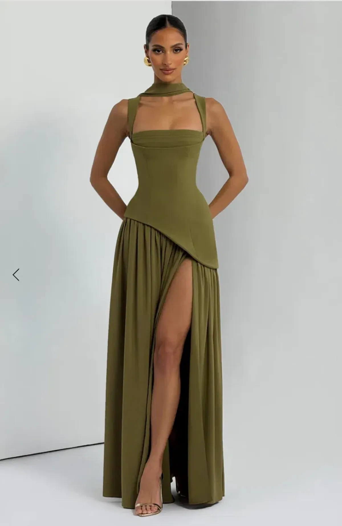 Babyboo - Tullulah Maxi Dress in Green - Image 1