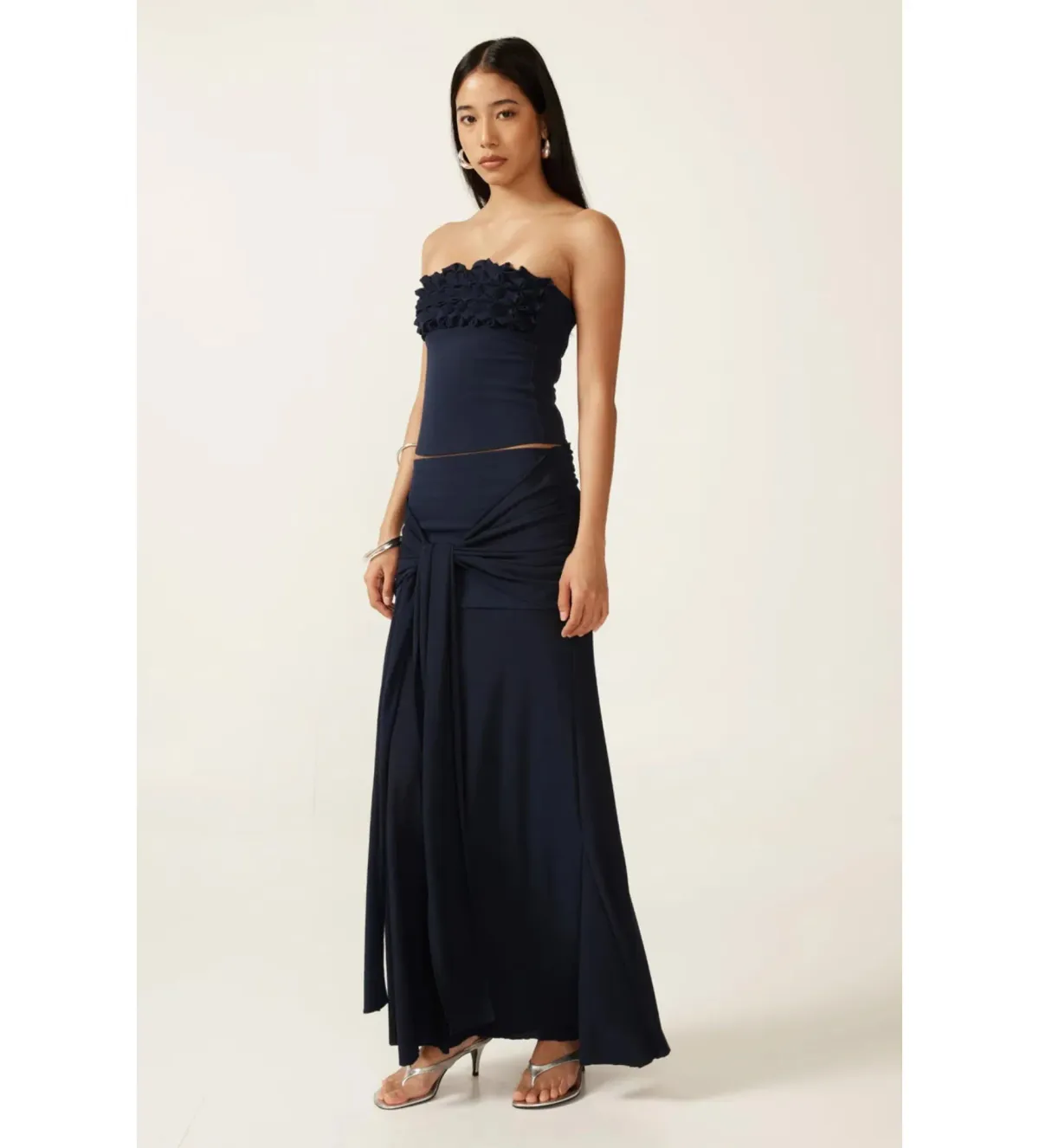 Ance Gria Jude Top and Skirt Set in Navy Size AU8 - Image 2