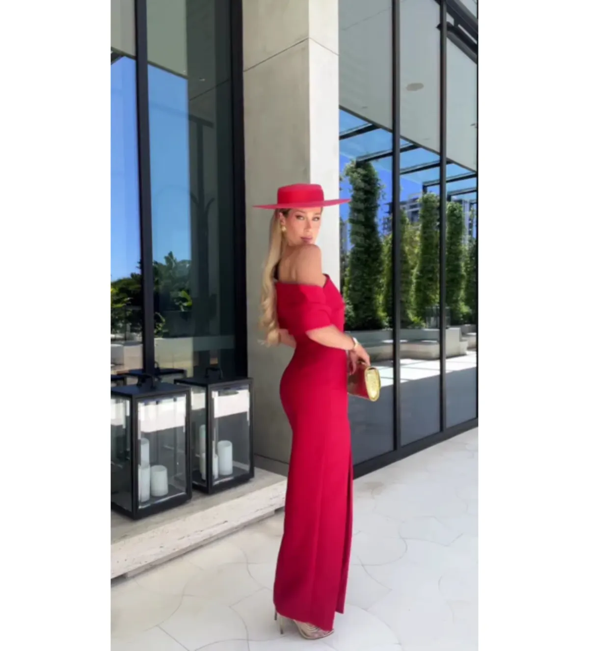 Eliya the Label Eleisha Maxi Dress Red Size 12 - Image 6