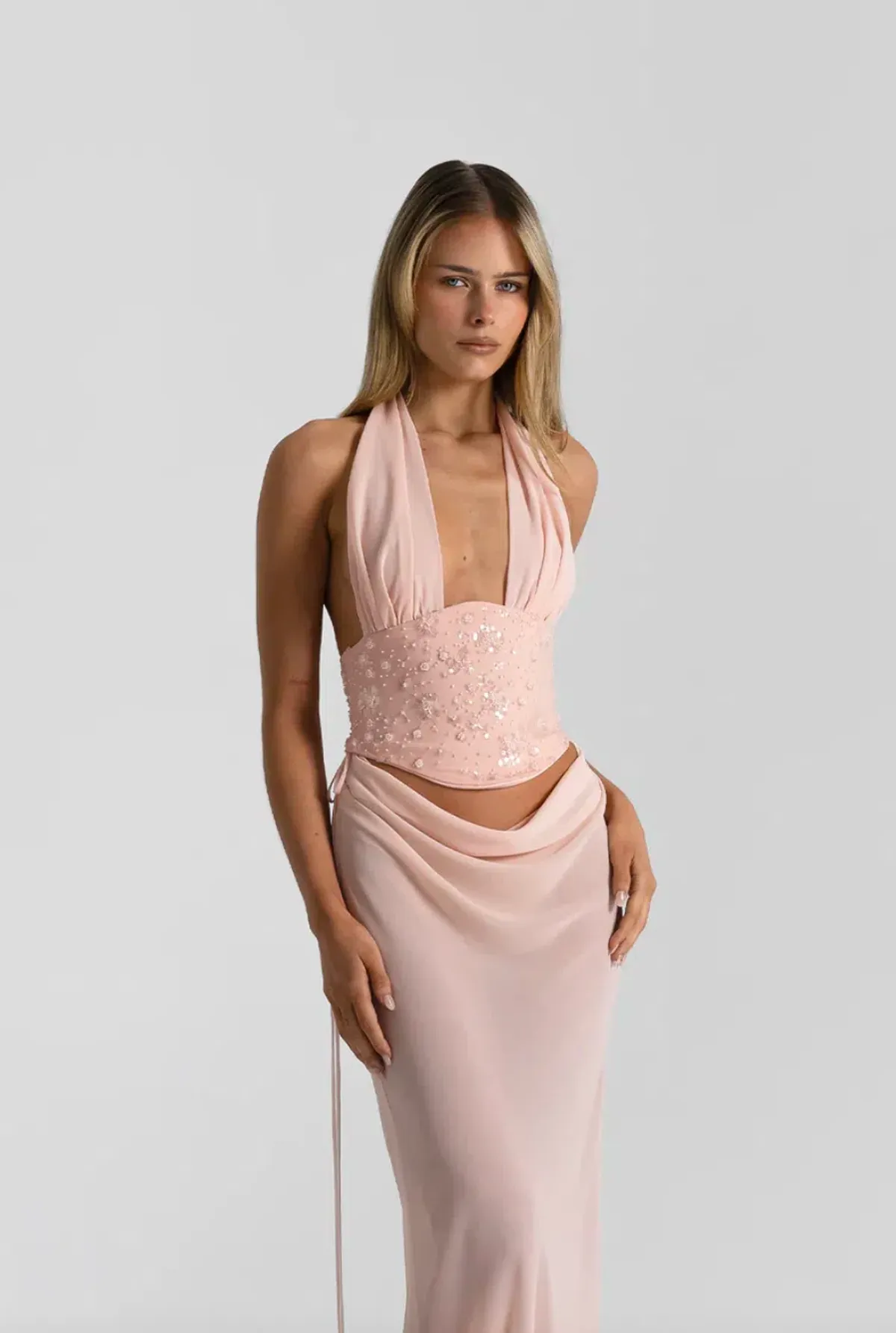 NATALIE ROLT BRONTE TOP & ALLIRA SKIRT. SIZE 1 / AU 8-10 - Image 3