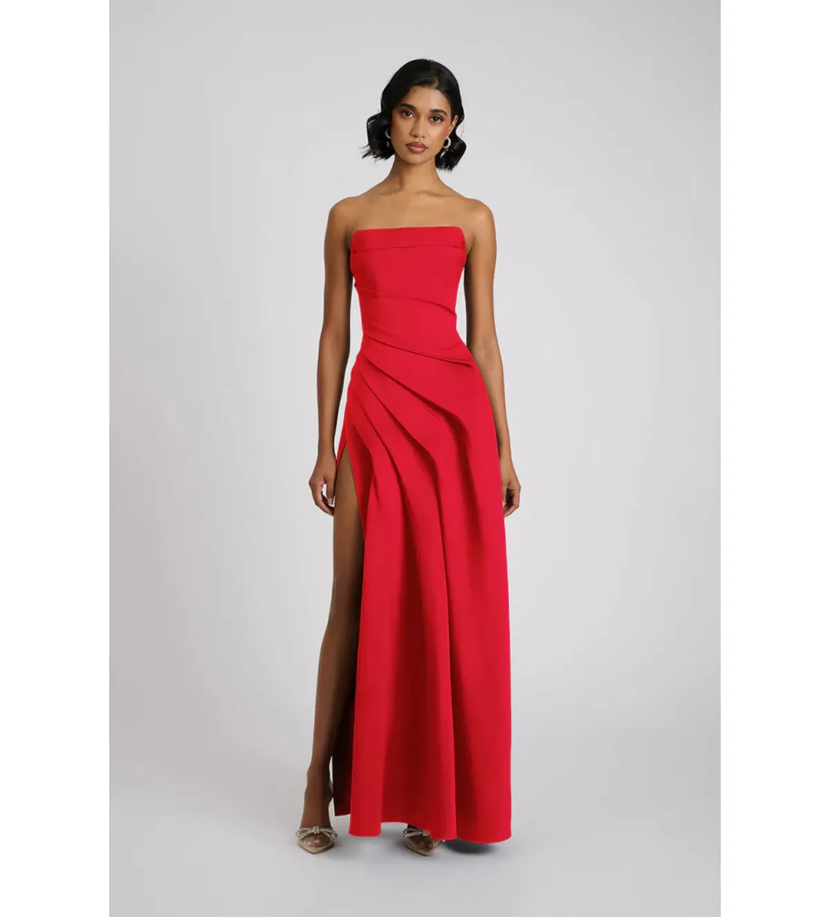 Eliya The Label Deanna Gown in Red Size AU10 - Image 1