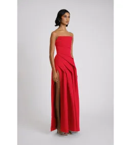 Eliya The Label Deanna Gown in Red Size AU10 for rent on The Volte - image 2