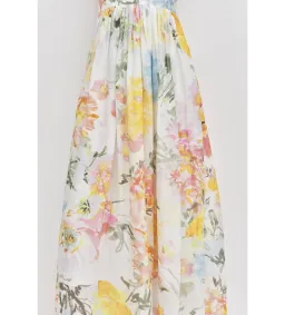Aje Vacation Maxi Dress Jardin Size AU 12 for rent on The Volte - image 5