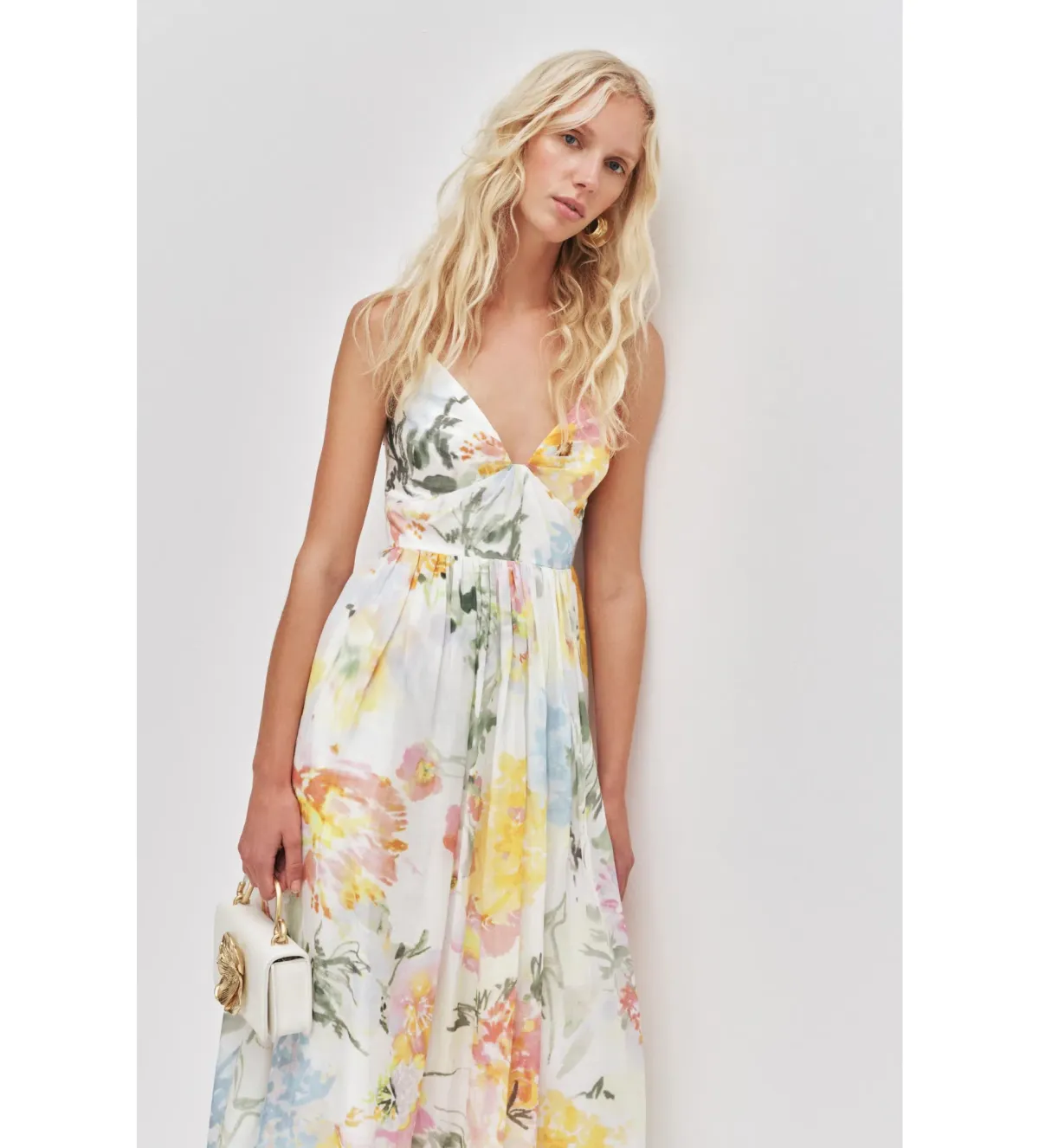 Aje Vacation Maxi Dress Jardin Size AU 12 - Image 4