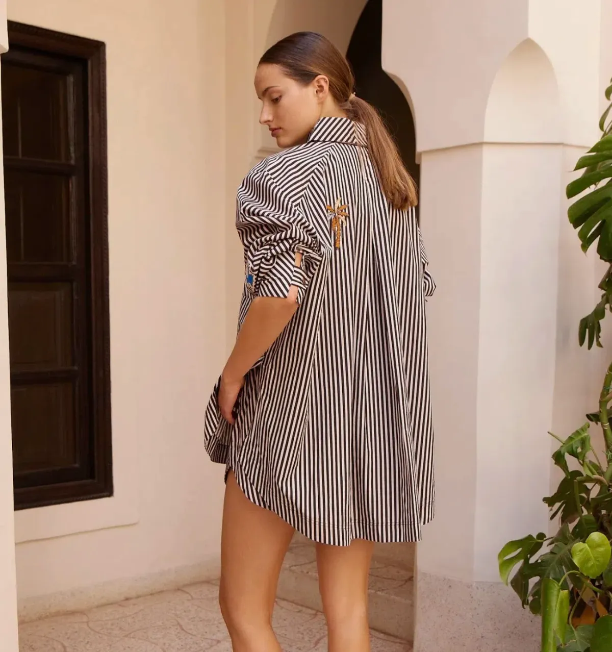 Sirocco Embroidered Shirt & shorts - Image 2