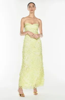 ENCHANTMENT BALCONETTE DRESS | LIMONCELLO - SIZE 4 for rent on The Volte - image 5