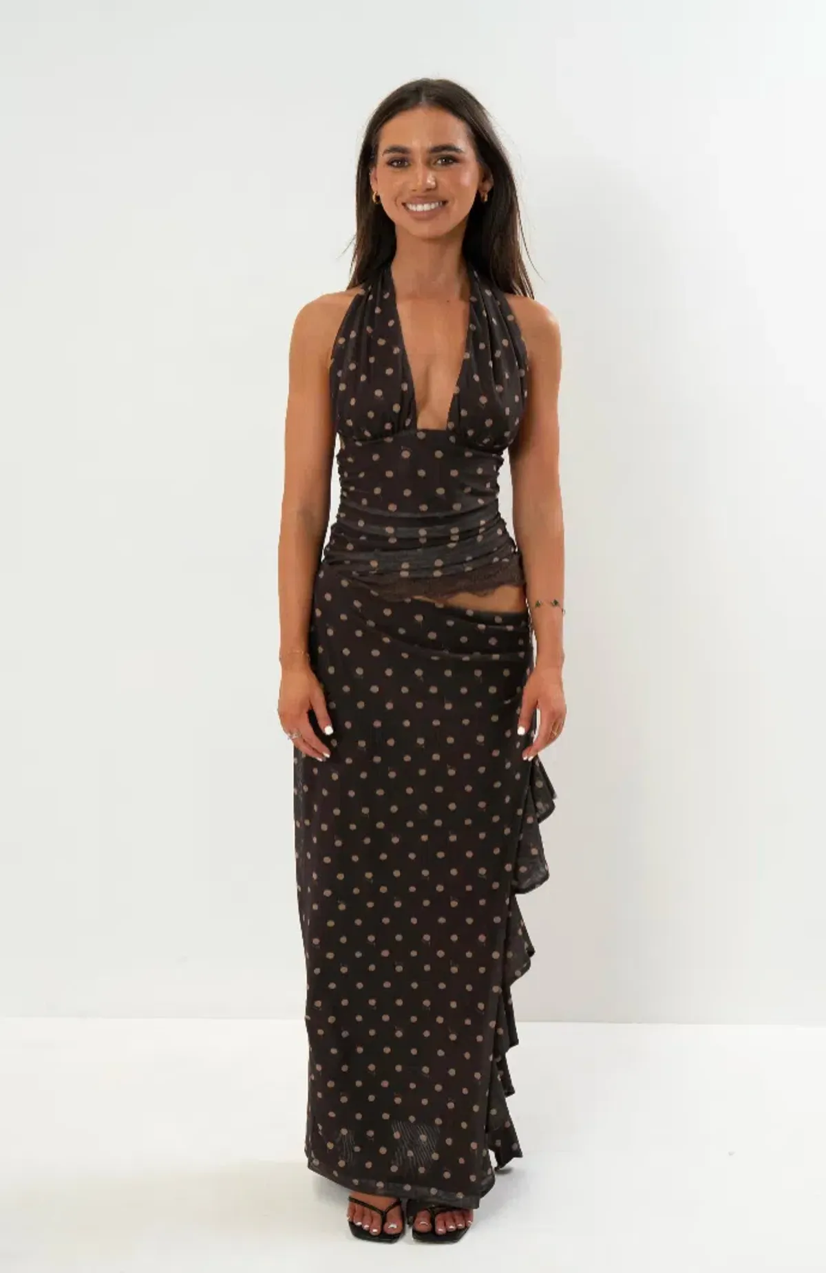  Benni Penelope Maxi Dress Polka Dot 6 - Image 1