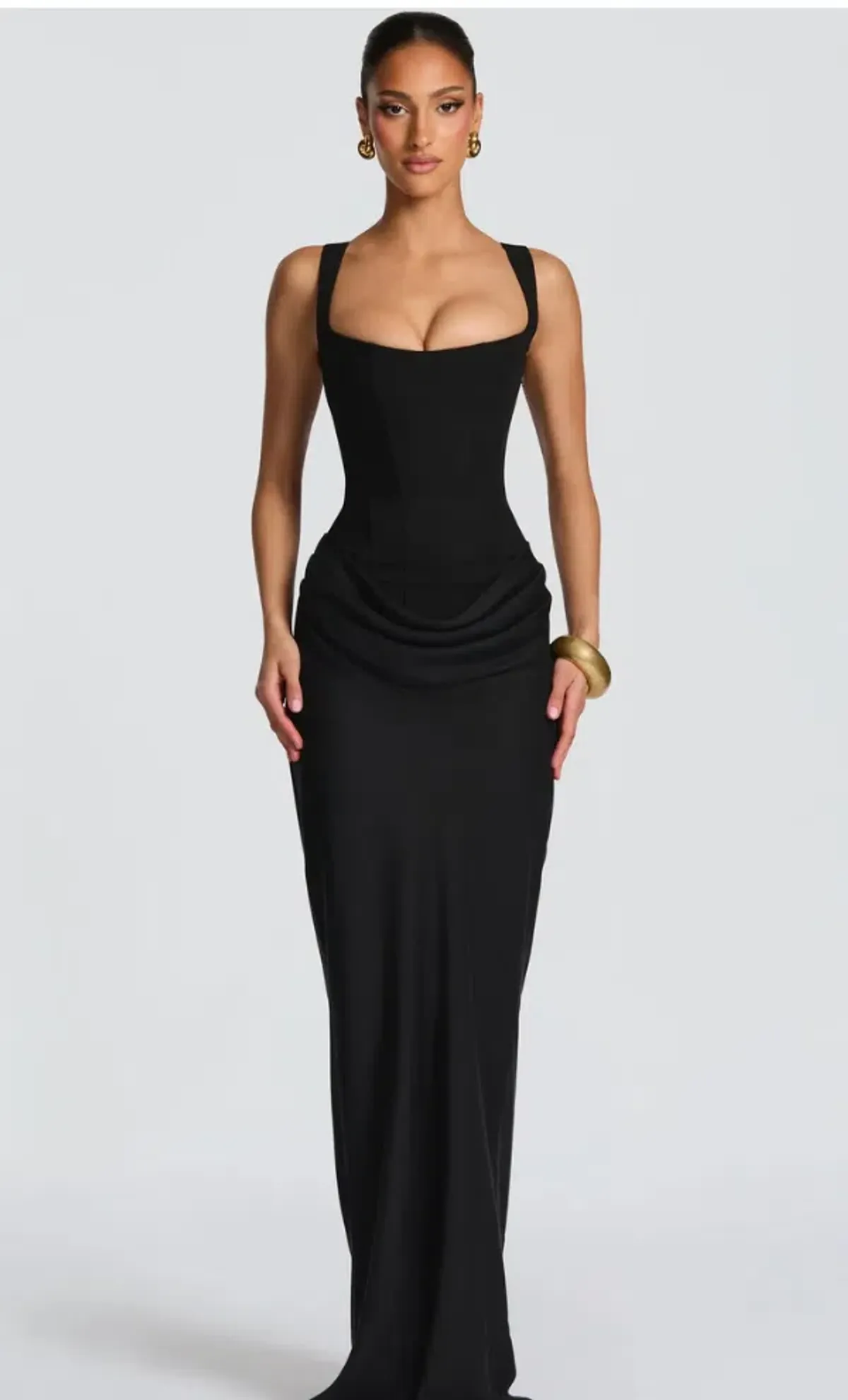 Cornelia Maxi Dress - Black Size S - Image 1