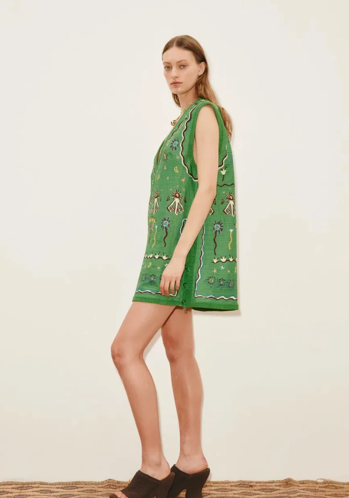 Alémais Sun Dancer Mini Dress Size 16 - Image 2