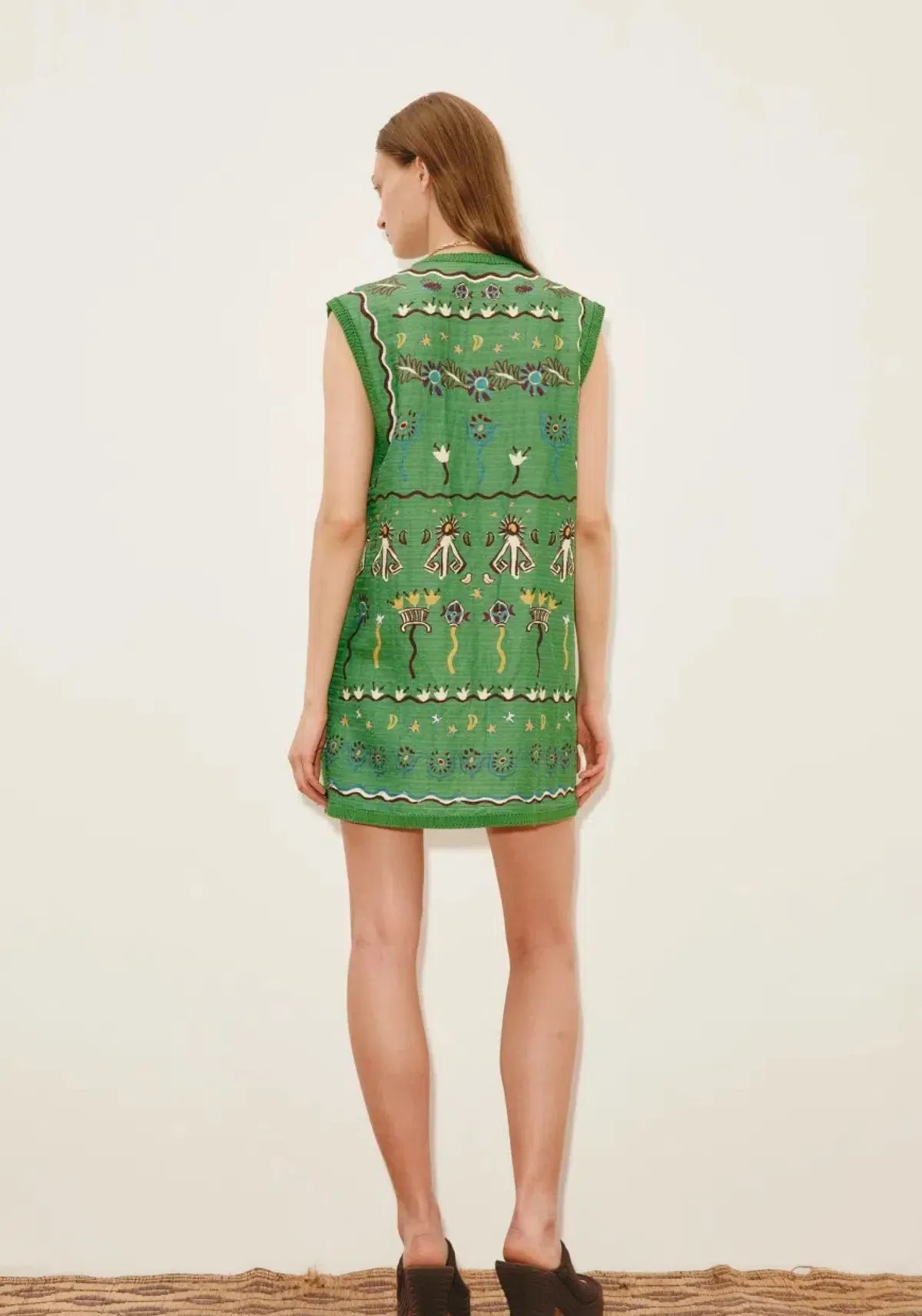 Alémais Sun Dancer Mini Dress Size 16 - Image 3