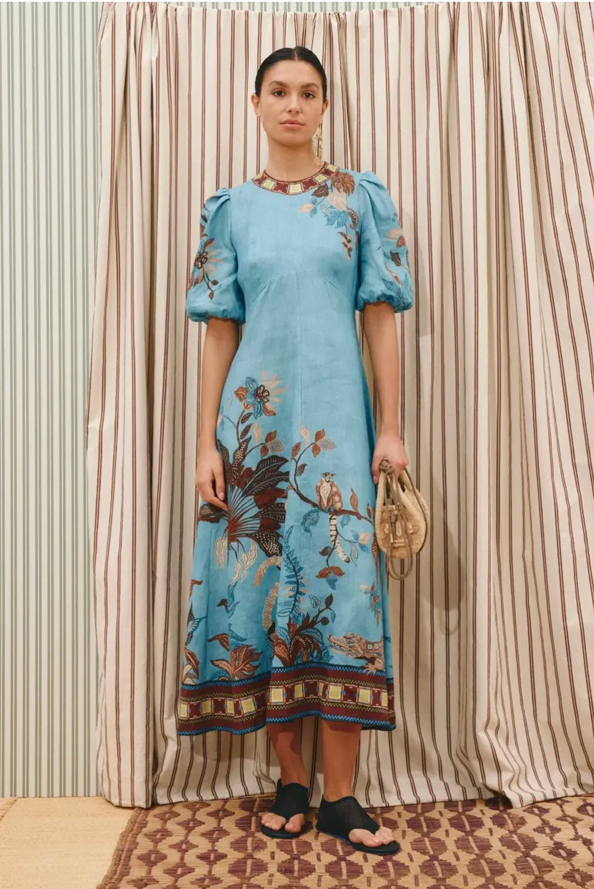 Alémais Georgie Midi Dress Size 16AU - Image 1
