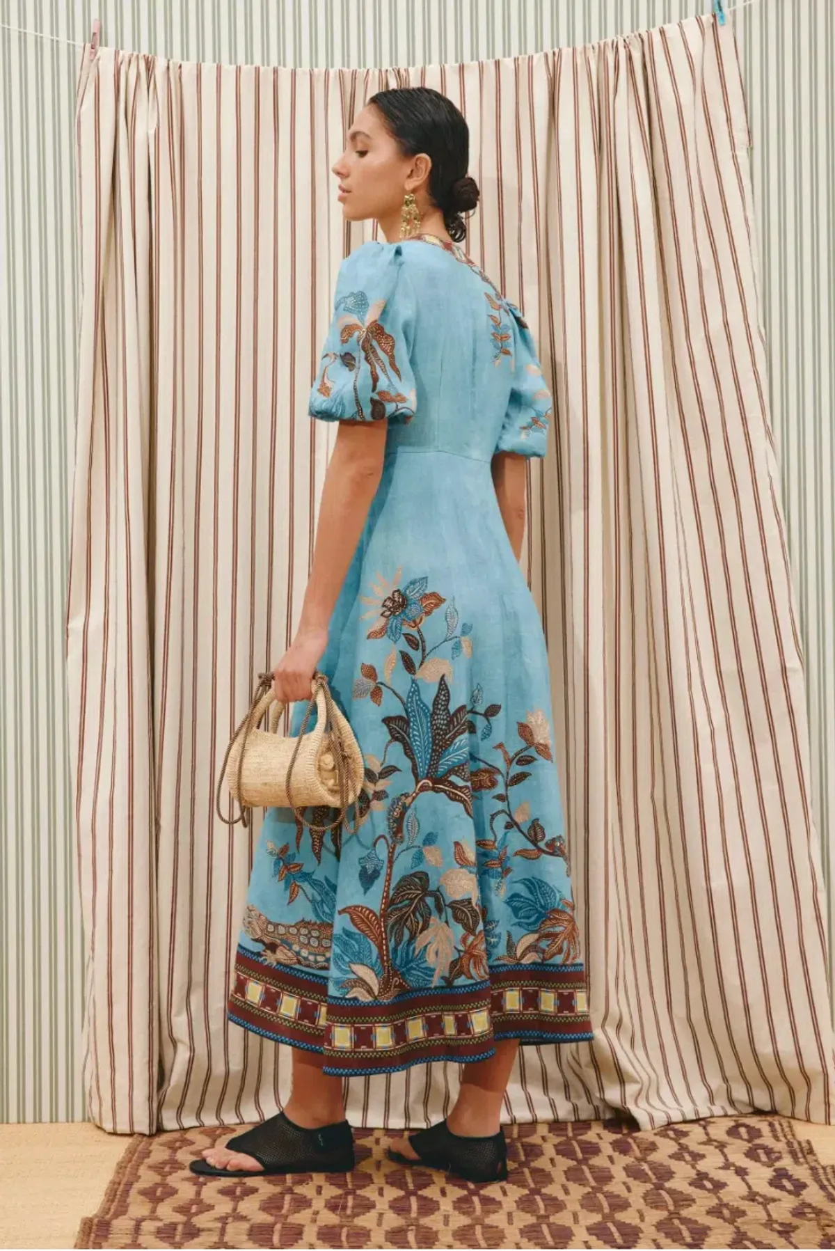 Alémais Georgie Midi Dress Size 16AU - Image 3
