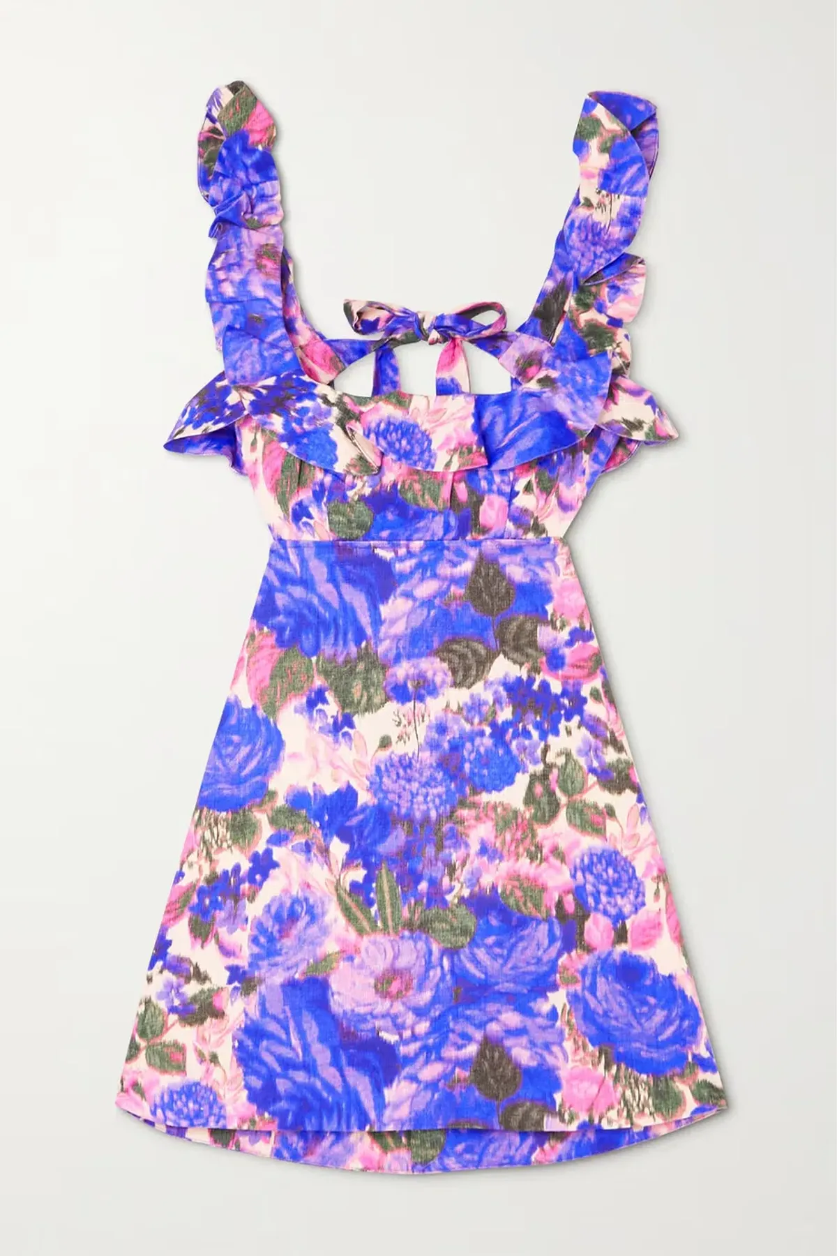 High Tide Frilled Mini Dress Op - Image 3