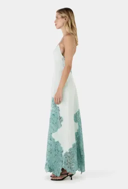 Hansen and Gretel Juno Maxi Dress Seaspray  for rent on The Volte - image 4