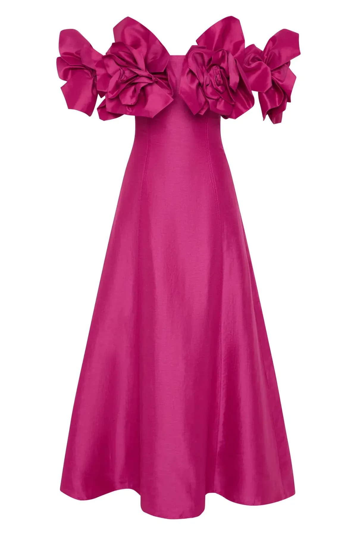 Aje Etta gown magenta size 16 - Image 3
