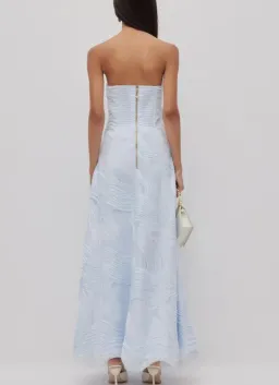 Aje Wave Gown in Pastel Blue Size 10 for rent on The Volte - image 2