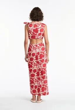 SIR the label, Cintra Knot Dress, Valentina Floral, Size 1 for rent on The Volte - image 2