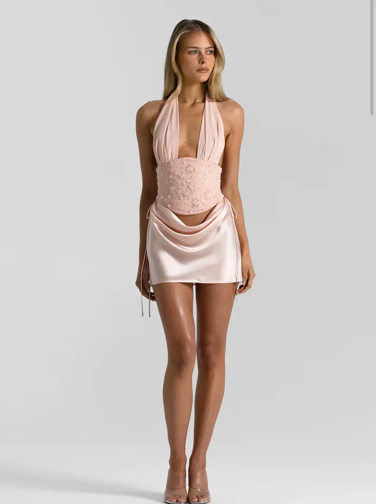Natalie Rolt Verity Bustier + Evelyn Mini in Espresso SIZE 0/AU 6 - Image 2