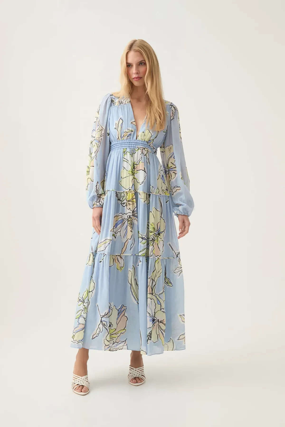Aje Romantica Voile Maxi Dress Size 12 - Image 1